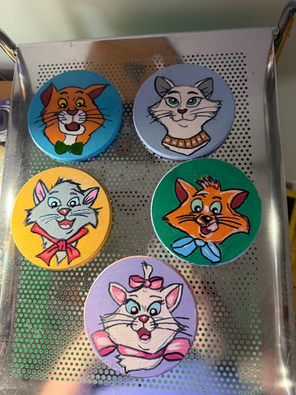 Custom disney Aristocat coaster set